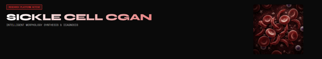 Sickle Cell CGAN Research Banner